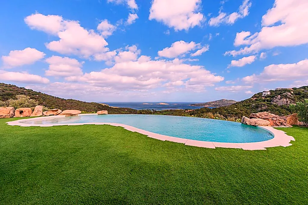 Villa Lino — la veranda con vista